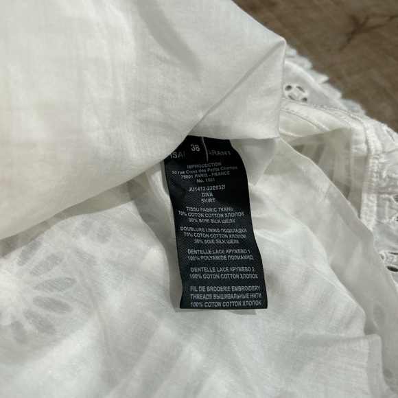 Isabel Marant eyelet Diva mini skirt - Picture 5 of 7